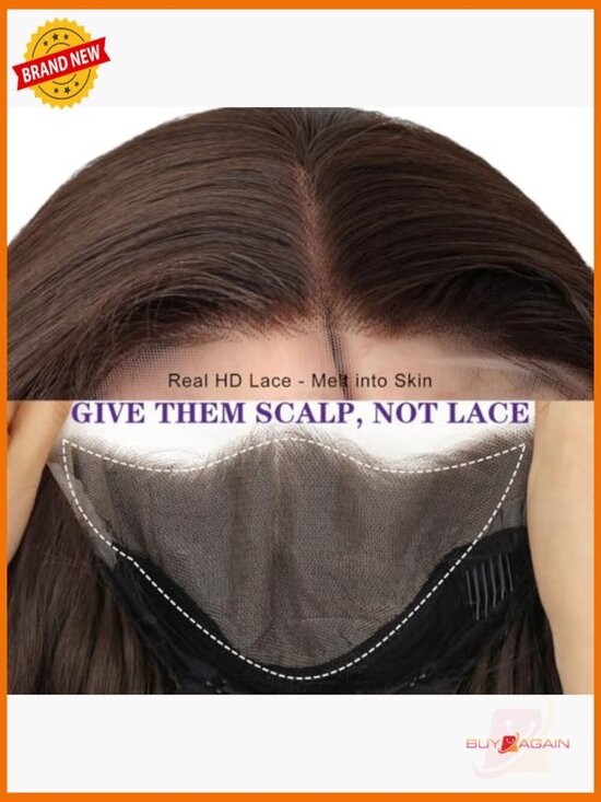 26in HD Lace Front Wig with Body Wave, Glueless & Pre-Plucked, Heat Resistant main image 5